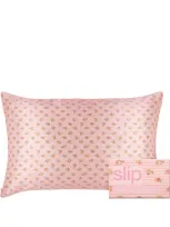 Slip Silk Queen Pillowcase In Petal