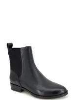 Splendid Alinda Leather Ankle Boot In Black