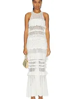 Staud Sorrento Dress In White