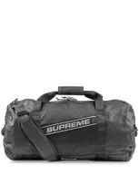 Supreme Logo-print Duffle Bag In Black