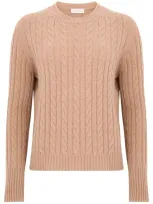 Tabaroni Cashmere Sweaters In Beige