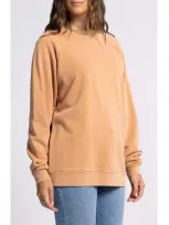 Thread & Supply Jaime Cotton Sweatshirt In Bran