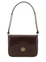 Tory Burch Convertible "robinson" Shoulder Bag In Brown