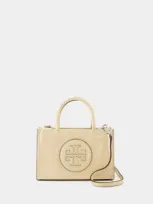 Tory Burch Ella Bio Mini Shopper Bag In Beige