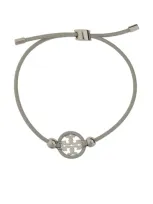 Tory Burch Miller Slider Bracelet In Grey