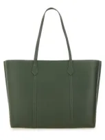 Tory Burch Perry Shopping Bag In Green