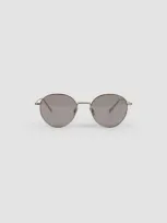 Totême Rounds Sunglasses In Silver