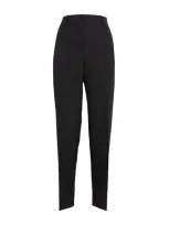 Totême Wool-blend Slim Trousers In Black