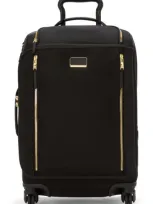 Tumi Voyageur Léger 22-inch International Wheeled Carry-on In Black/gold