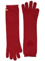 Twinset Knitted Gloves In Red