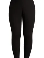 Universal Standard Pull-on Ponte Pants In Black