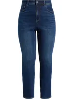 Universal Standard The Perfect High Waist Jeans In Naval Blue Wash