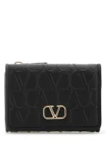 Valentino Garavani Wallets In Black