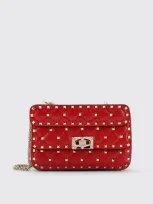 Valentino Garavani Women's Small Rockstud Spike Bag In Rojo