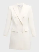 Veronica Beard Elianna Mini Blazer Dress In Off White