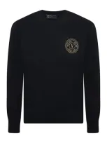 Versace Jeans Couture Couture Sweater In Black