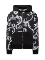 Versace Jeans Couture R Chrm Sweatshirt In Black