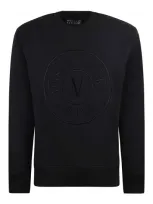 Versace Jeans Couture Sweatshirt  Herren Farbe Schwarz In Black