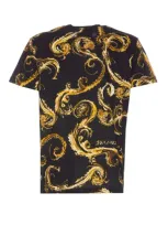 Versace Jeans Couture T-shirts And Polos In Black