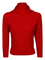 Victoria Beckham Maglia Doppiata In Red