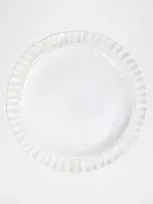 Vietri Pietra Serena Stoneware Dinner Plate In White