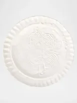 Vietri Pietra Tacchino Salad Plate In White