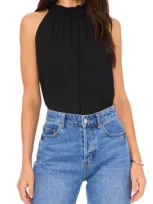 Vince Camuto Women's Halter-neck Top In Black