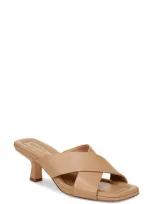 Vince Cecila Crisscross Sandal In Catalina Blush