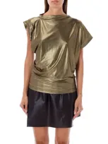 Vivienne Westwood Hebo Top In Gold