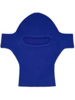 Walter Van Beirendonck Boom Balaclava In Blue