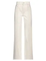 Wandler Poppy High-rise Straight-leg Jeans In White