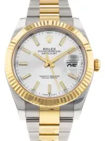 Watchfinder & Co. Rolex  Datejust Automatic Bracelet Watch, 41mm In Silver