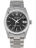 Watchfinder & Co. Rolex  Datejust Oyster Perpetual Bracelet Watch, 31mm In Black