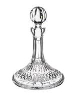 Waterford Lismore Ships Decanter In Transparent