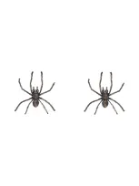 Y/project Spider-shaped Earrings For A Unique And In Brushed Black/copper (grey)