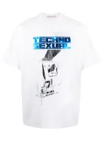 Christopher Kane T-shirt Im Oversized-look In White