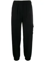 Alberto Biani Straight Fit Track Trousers In Black