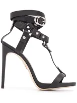 Dsquared2 Bohemian Biker Sandals In Black