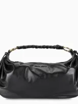 Miu Miu Black Leather Shoulder Bag