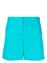 Orlebar Brown Mens Maya Blue Bulldog Ii Regular-fit Shell Swim Shorts 32 In Crystal Sea