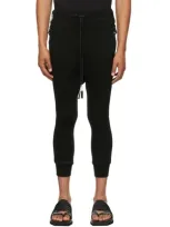 Boris Bidjan Saberi Black Longjohn2.1 Lounge Pants