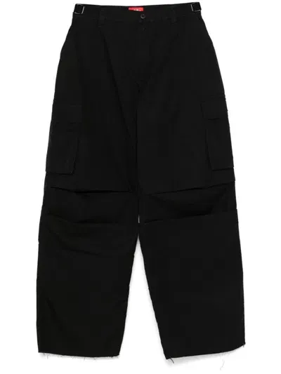 032c Overtime Cargo Pants In Black