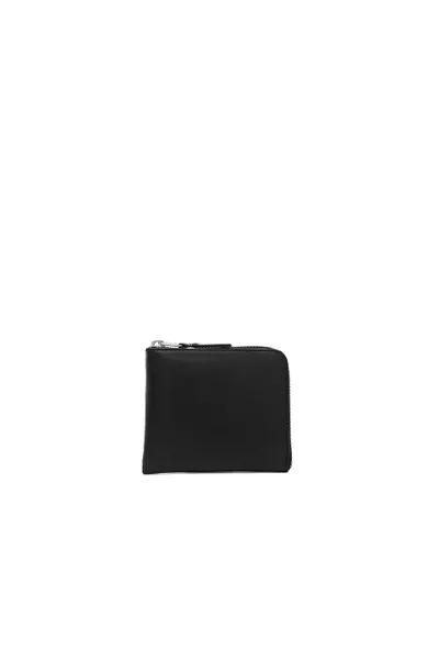 Comme Des Garçons Small Zip Wallet In Black