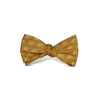 Tom Astin Men's Yellow / Orange Vélo Bow Tie