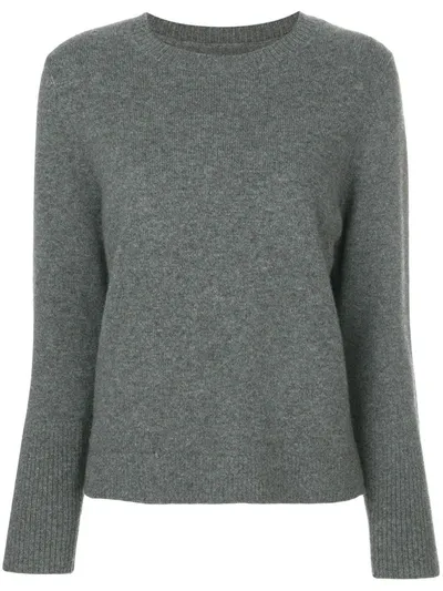 Chinti & Parker Slouchy Cashmere Sweater In Grey