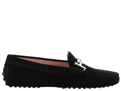 Tod's 'gommino' Loafer In Black