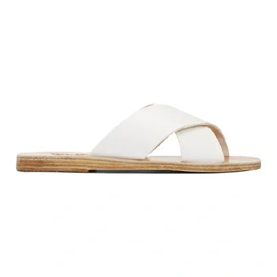 Ancient Greek Sandals Off-white Thais Sandals In Offwhite