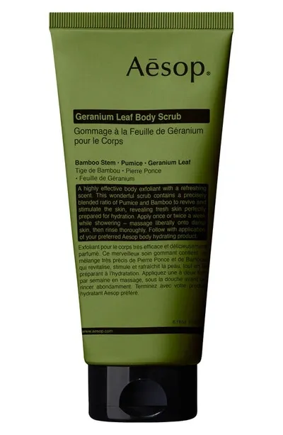 Aesop Geranium Leaf Body Scrub 170ml In N,a