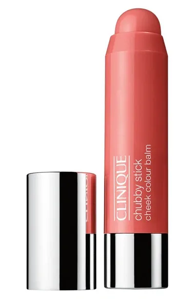 Clinique Chubby Stick Moisturizing Cheek Color Balm In Robust Rhubarb