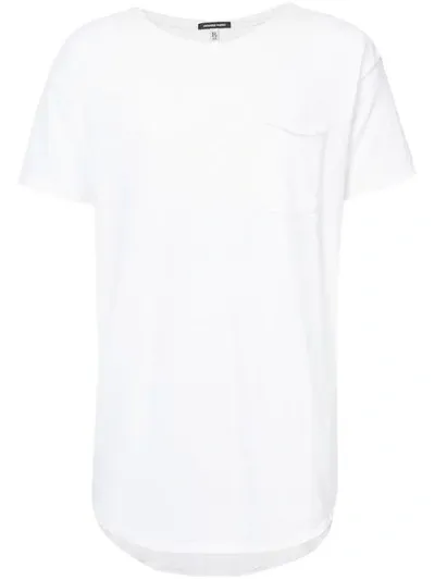 R13 Patch Pocket T-shirt In White